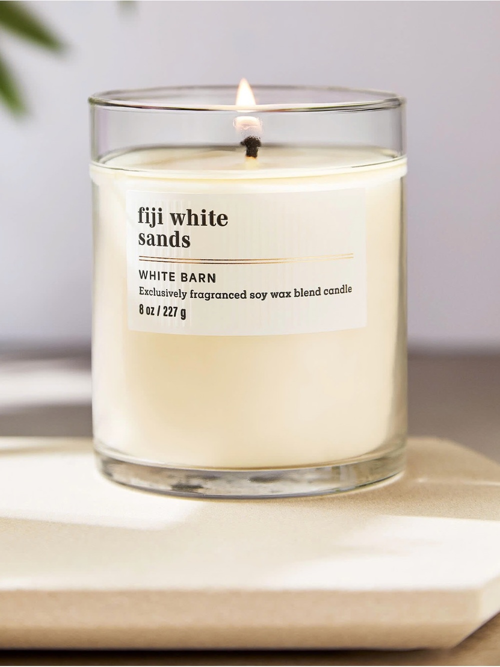 White Barn Fiji White Sands Candle - NIB